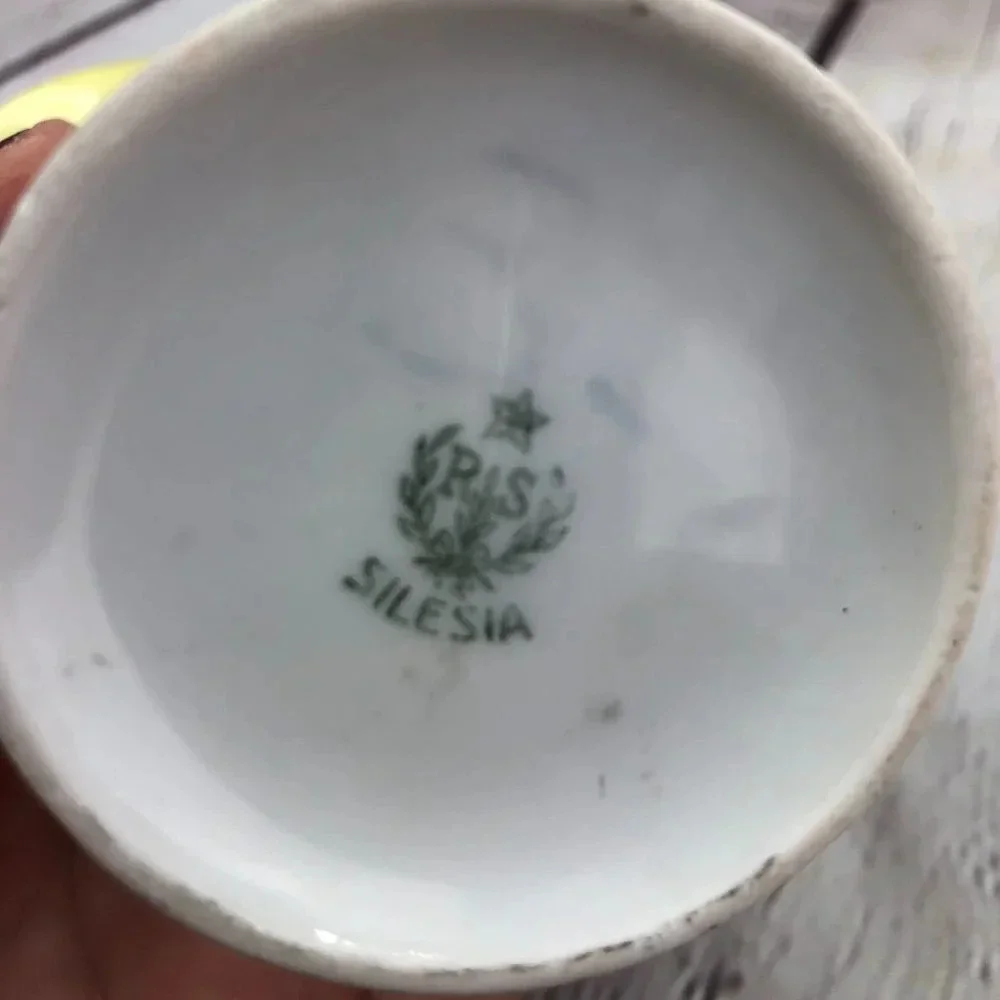 Vintage R S Germany silesia china sugar creamer salt and pepper set